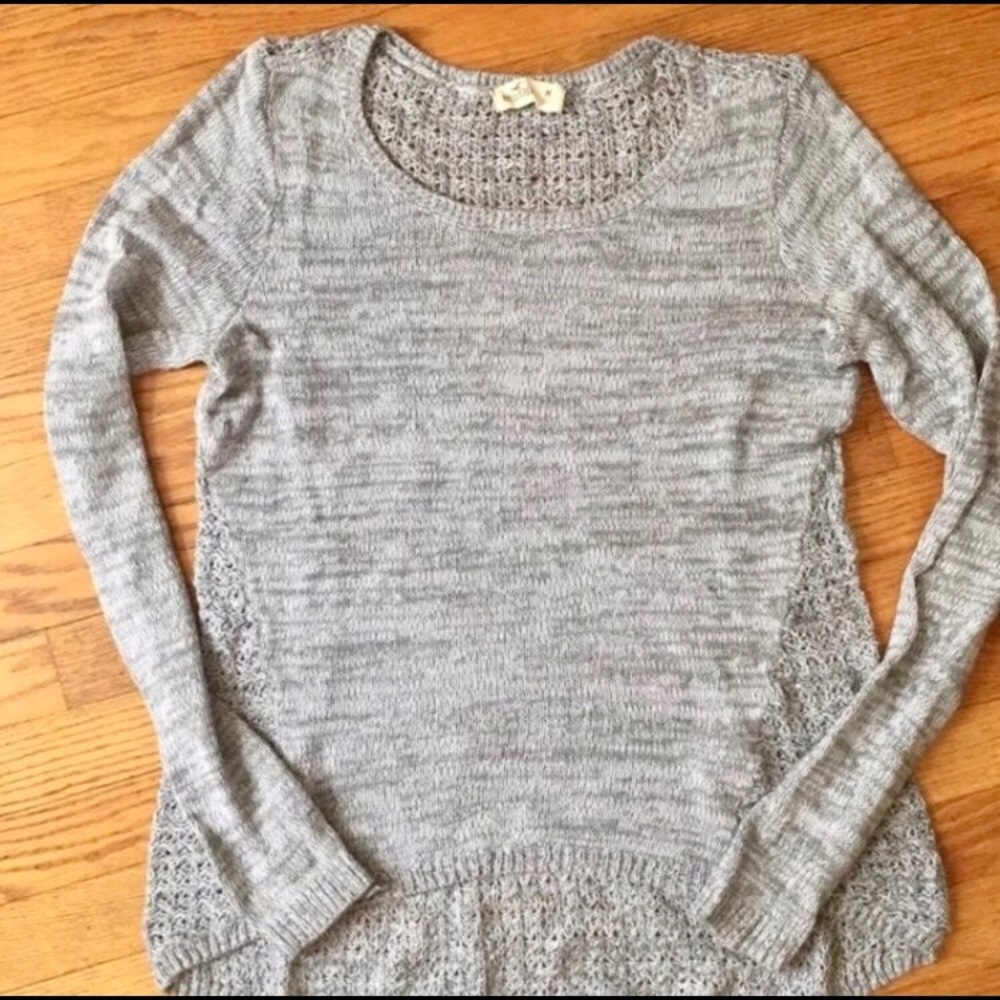 Scoopneck Hollister Grey Sweater/Jogger